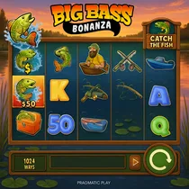 Dolly Casino - Machine à sous Big Bass Bonanza - Tours gratuits