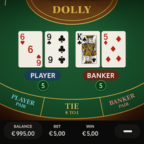 Dolly Casino - Baccarat - Kartenspiel Classic
