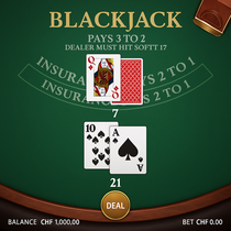 Dolly Casino - Blackjack - Jeu de table classique